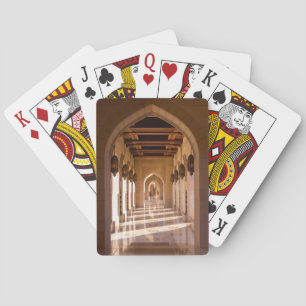 Jeu De Cartes Grande Mosquée Sultan Qaboos à Mascate, Oman