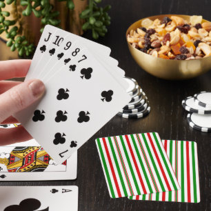 Jeu De Cartes Grandes décoratives de Noël