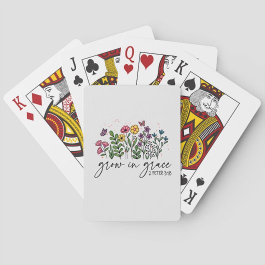 Jeu De Cartes Grandir en grâce (dos)