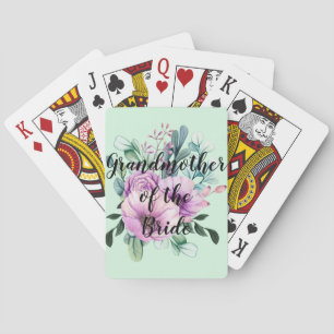 Jeu De Cartes Grandmother de la Bride Groom