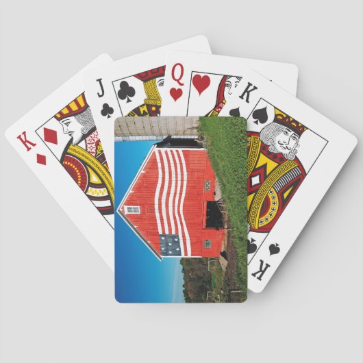 Jeu De Cartes Grange patriotique (dos)