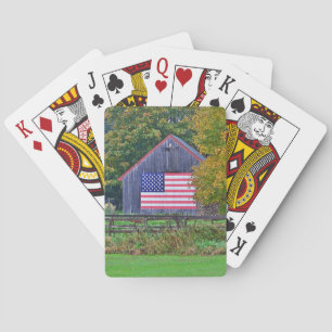 Jeu De Cartes Grange patriotique Jouer des cartes