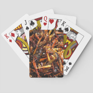 Jeu De Cartes Grasshopper frit (Takkataen Thot) Alimentation asi