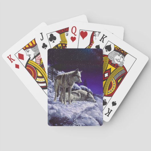 Jeu De Cartes Gray Wolves (dos)