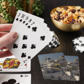 Jeu De Cartes Grèce et île grecque de Santorin ville d'Oia (In Situ)
