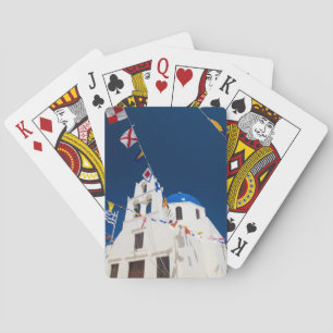 Jeu De Cartes Grèce et île grecque de Santorin ville d'Oia 4