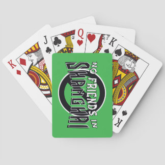 Jeu De Cartes GREEN Jouer des cartes pour Shanghai Rummy