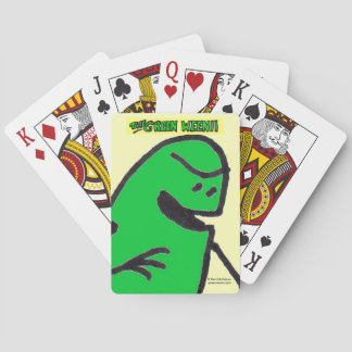 Jeu De Cartes Green Weenii Bicycle® Poker Jouer aux cartes