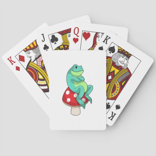 Jeu De Cartes Grenouille au champignon (dos)