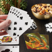 Jeu De Cartes Grenouille de singe de Tigre (In Situ)