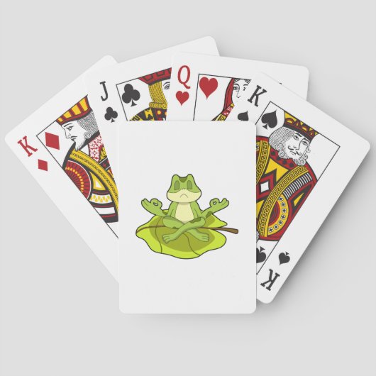 Jeu De Cartes Grenouille en Méditerranée (dos)