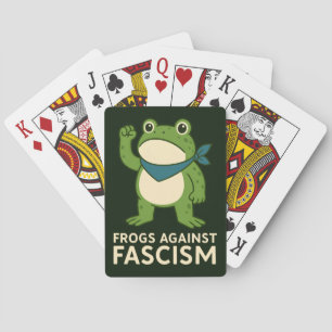 Jeu De Cartes Grenouilles Contre le Fascisme Grenouille de Prote