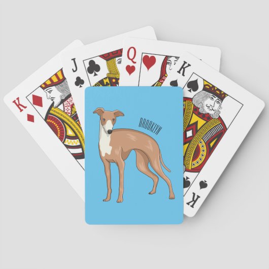 Jeu De Cartes Greyhound dog (dos)