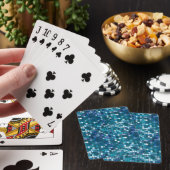 Jeu De Cartes Grille de séquences de glam Texture Motif moderne (In Situ)