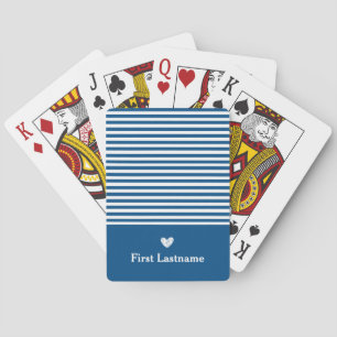 Jeu De Cartes Grilles modernes avec coeur haut de gamme Monogram