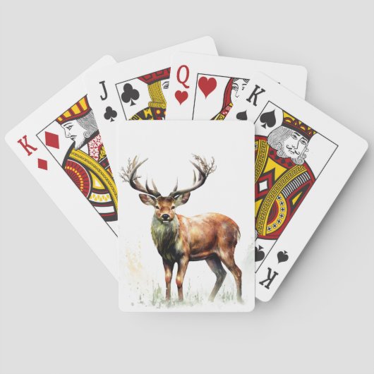 Jeu De Cartes Gros Cerf Raté (dos)