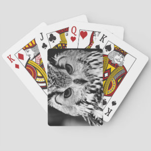 Jeu De Cartes Gros Plan De L'Aigle Eurasien