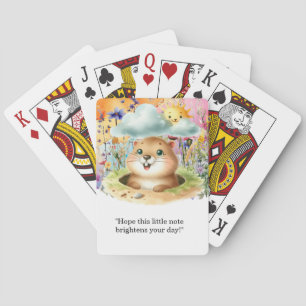Jeu De Cartes Groundhog Day Poker Cartes - amusant et curieux
