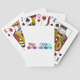 Jeu De Cartes Groupe de motards