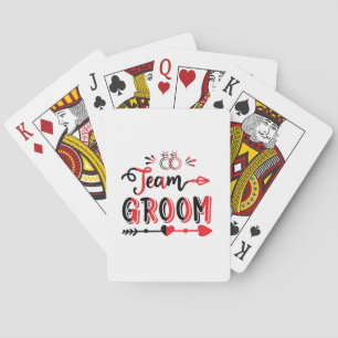 Jeu De Cartes Groupe d'équipe de cadeaux mariage
