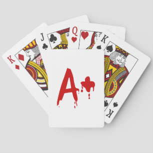 Jeu De Cartes Groupe sanguin A+ Hôpital d'horreur positif