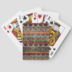 Jeu De Cartes Groupe tribal : Ethno Retro Motif