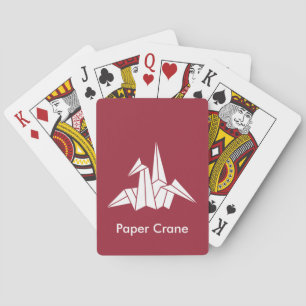 Jeu De Cartes Grue en papier