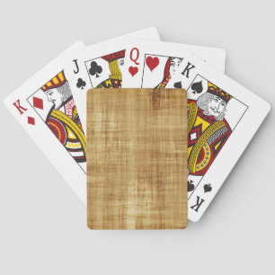 Jeu De Cartes Grunge Brown