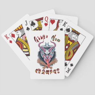 Jeu De Cartes Grüße Vom Krampus Yule Devil Décembre Krampusnacht