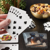 Jeu De Cartes Guerrier Cyborg de la foudre (In Situ)