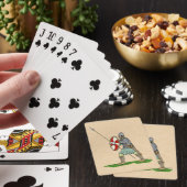 Jeu De Cartes Guerrier médiéval anglais/saxon (In Situ)