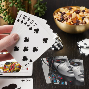 Jeu De Cartes Guerrier tribal