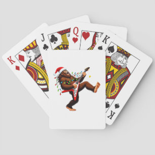 Jeu De Cartes Guitare électrique Bigfoot Sasquatch Noël 2026