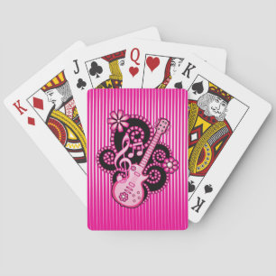 Jeu De Cartes Guitare Girlie