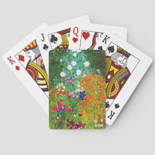 Jeu De Cartes Gustav Klimt, "Farmhouse garden"