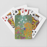 Jeu De Cartes Gustav Klimt - Jardin des fleurs<br><div class="desc">Jardin aux fleurs - Gustav Klimt en 1905-1907</div>