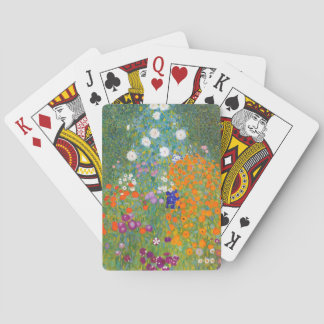Jeu De Cartes Gustav Klimt : Jardin fleuri