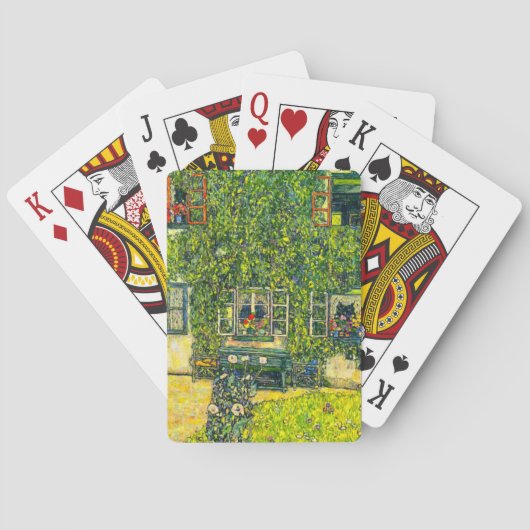 Jeu De Cartes Gustav Klimt La Maison de Guardaboschi (dos)