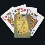 Jeu De Cartes GUSTAV KLIMT - Le baiser 1907<br><div class="desc">GUSTAV KLIMT - Le baiser 1907Huile et feuille d'or sur toile</div>