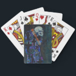 Jeu De Cartes Gustav Klimt - Mort et vie<br><div class="desc">Décès et vie - Gustav Klimt,  Huile sur toile,  1910-1915</div>
