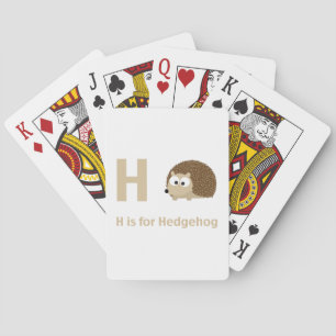 Jeu De Cartes H est pour Hérisson