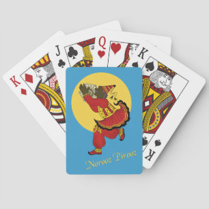 Jeu De Cartes Haji Pirooz Ciel bleu Nouvel An persan