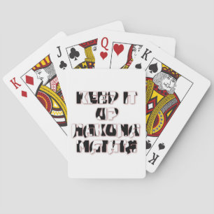 Jeu De Cartes Hakuna Matata Keep it up Cadeaux