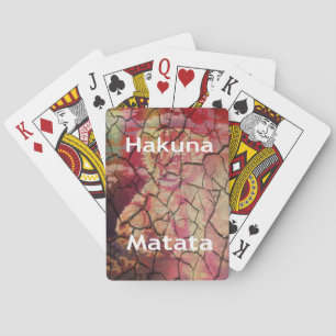 Jeu De Cartes Hakuna Matata Lion Cub Design