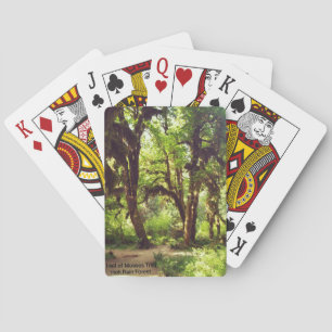 Jeu De Cartes Hall of Moss jouant aux cartes