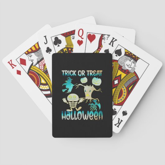 Jeu De Cartes Halloween (dos)