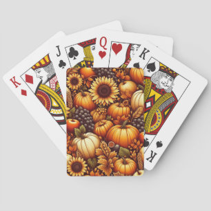 Jeu De Cartes Halloween/Automne/Automne/citrouille