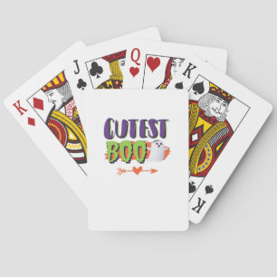 Jeu De Cartes Halloween Boo Cutest Funny Décontracté