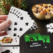 Jeu De Cartes Halloween éffrayant Haunted House (In Situ)