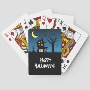 Jeu De Cartes Halloween éffrayant Haunted House